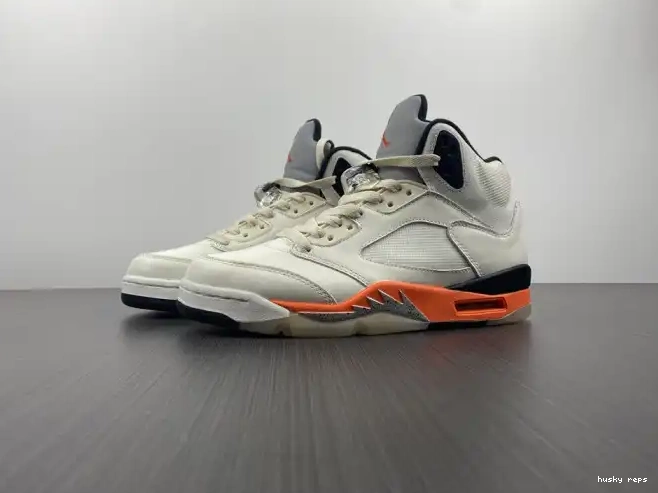 Rep Husky Retro Jordan 5 Orange Total DC1060-100 0531